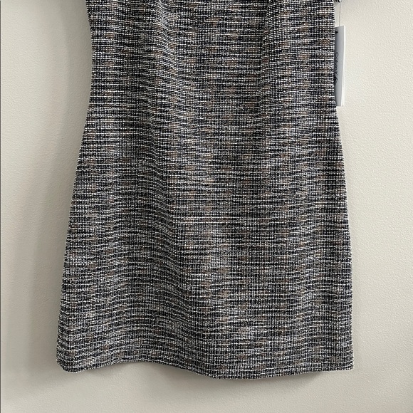 Calvin Klein brown and black tweed dress size 8 new - Picture 3 of 16